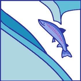 Salmon Upstream Logo
